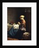 The Little Seamstress, 1858 by Jules Breton