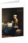 The Little Seamstress, 1858 by Jules Breton