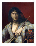Veiled Circassian Lady by Jean Leon Gerome