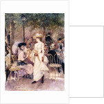 Figures in a Park by Francesco Miralles Galaup