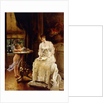 Love's Messenger, c.1885 by Alfred Emile Stevens