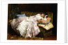 A Reclining Beauty, 1877 by Auguste Toulmouche