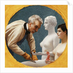 Gerome and Tanagra by Jean Leon Gerome