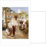 At the Souk, by Frederick Arthur Bridgman