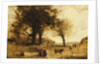 The Cows and the Well by Jean Baptiste Camille Corot