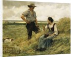 A Break from the Harvest by Julien Dupre
