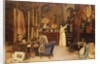The Artist's Studio by Achille Glisenti