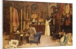 The Artist's Studio by Achille Glisenti