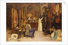 The Artist's Studio by Achille Glisenti