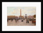 La Place de la Concorde, by Luigi Loir