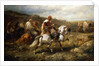 Bedouins on Route by Adolf Schreyer