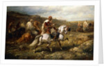 Bedouins on Route by Adolf Schreyer