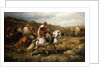 Bedouins on Route by Adolf Schreyer