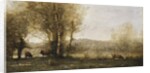 The Pond with Three Cows, c.1855-60 by Jean Baptiste Camille Corot