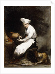 The Cook and the Cat by Auguste Theodule Ribot