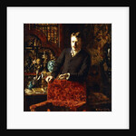 A Gentleman in an Interior, 1881 by Joseph-Gabriel Aubrun