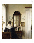 Interior with a Seated Woman by a Window by Carl Holsoe