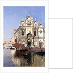 Scuola Grandi di San Marco and Campo San Giovanni e Paolo, Venice by Martin Rico y Ortega