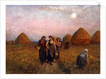 Dawn labour, 1900 by Jules Breton