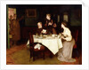 Family at Tea, 1898 by Maurice Grun