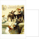 Boys and their Sailboats by Paul Charles Chocarne-Moreau