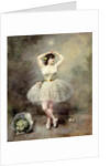 Prima Ballerina, 1884 by Louis de Schryver