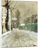 Back Street, Montmartre by Fritz Thaulow