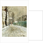 Back Street, Montmartre by Fritz Thaulow