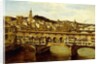 A View of the Ponte Vecchio, Florence, by Antonietta Brandeis