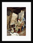 The Painter's Studio by Giuseppe Signorini