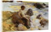 Boy in the Breakers, Javea, 1900 by Joaquin Sorolla y Bastida
