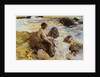 Boy in the Breakers, Javea, 1900 by Joaquin Sorolla y Bastida