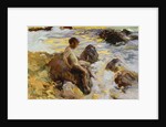 Boy in the Breakers, Javea, 1900 by Joaquin Sorolla y Bastida