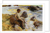 Boy in the Breakers, Javea, 1900 by Joaquin Sorolla y Bastida