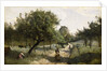 Path with Apple Trees, 1850-60 by Jean Baptiste Camille Corot