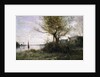 Boat at the Edge of the Island by Jean Baptiste Camille Corot