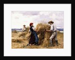 Stacking Hay by Julien Dupre