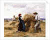 Stacking Hay by Julien Dupre