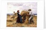 Stacking Hay by Julien Dupre