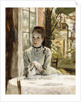 A Woman in an Elegant Interior by James Jacques Joseph Tissot
