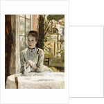 A Woman in an Elegant Interior by James Jacques Joseph Tissot