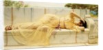 Girl in Yellow Drapery, 1901 by John William Godward