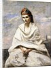 A Young Greek with a white shawl, c.1868-70 by Jean Baptiste Camille Corot