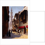 A Street in Cairo by Jean Leon Gerome