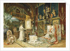 The Studio of Sarah Bernhard, 1885 by Marie Desire Bourgoin