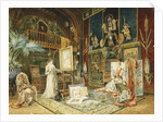 The Studio of Sarah Bernhard, 1885 by Marie Desire Bourgoin