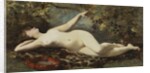 Reclining Nude with Tambourine by Etienne Leroy