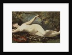 Reclining Nude with Tambourine by Etienne Leroy