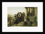 After the Protestant Church Service, 1872 by Gustave Brion