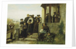 After the Protestant Church Service, 1872 by Gustave Brion